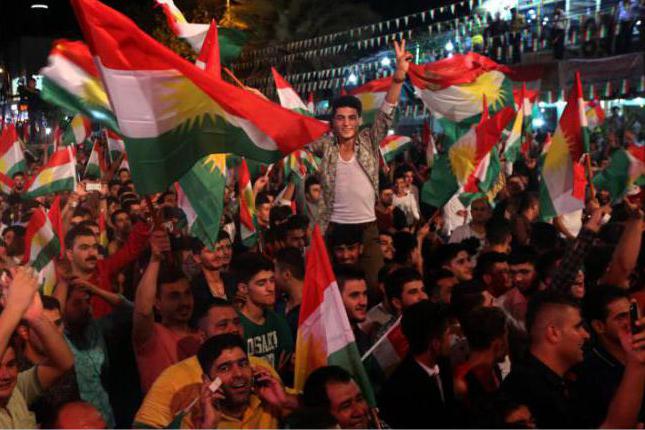 die Zahl der Kurden im Irak