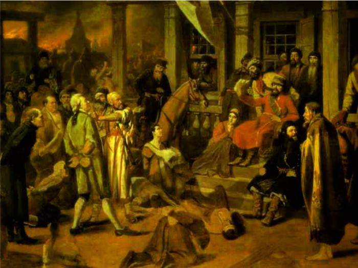 Pugachevの反乱の原因と結果