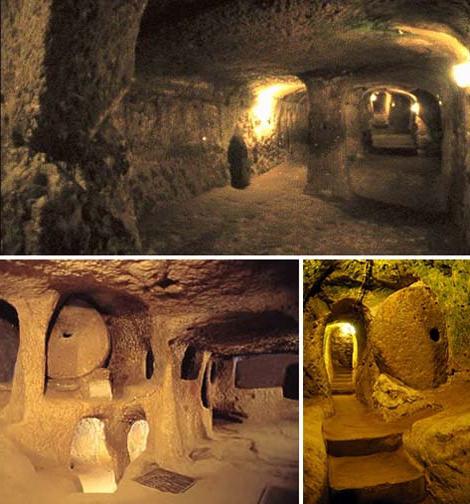 Підземне місто в Туреччині