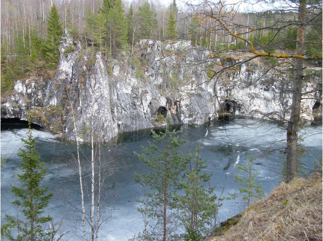 marble canyon рускеала foto