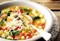 Итальяндық құпиялар: суп минестроне. Дайындау рецепті