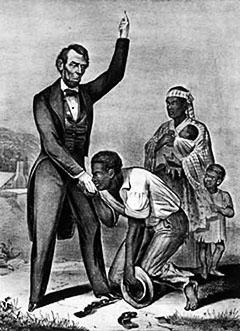die Abschaffung der Sklaverei in Amerika