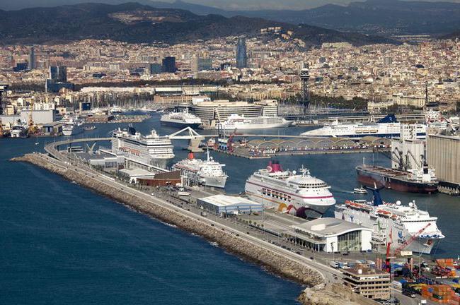 How to reach the port of Barcelona