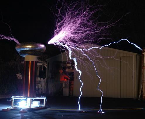 calculation of the Tesla coil