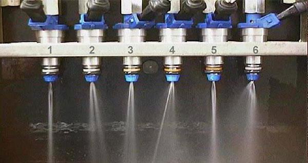 how to clean nozzles on the injector