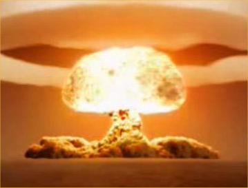 Explosão da bomba atômica