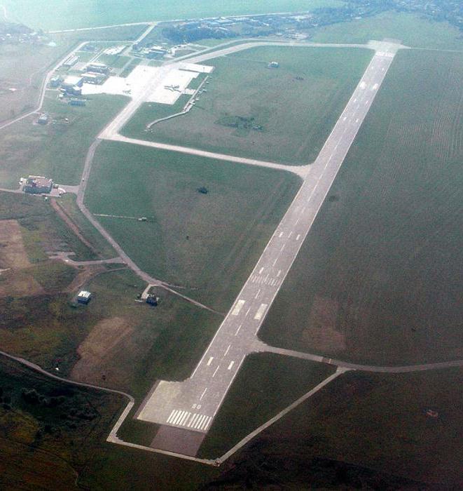 滑走路の空港Ostafievo