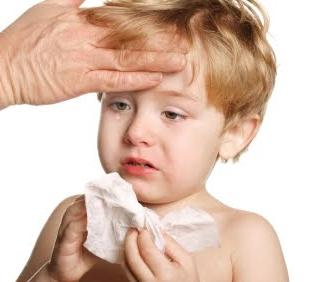 la tos de un niño de un año