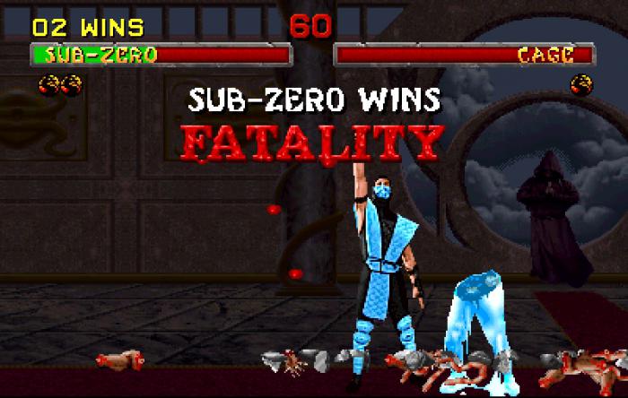wie in Mortal Kombat Fatality zu tun