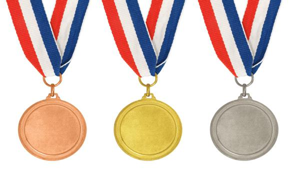 з чого складається золота олімпійська медаль