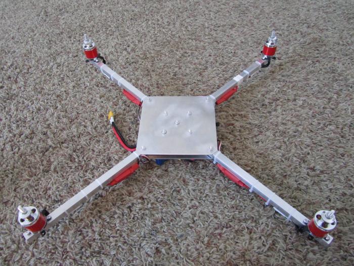 Manage quadcopter