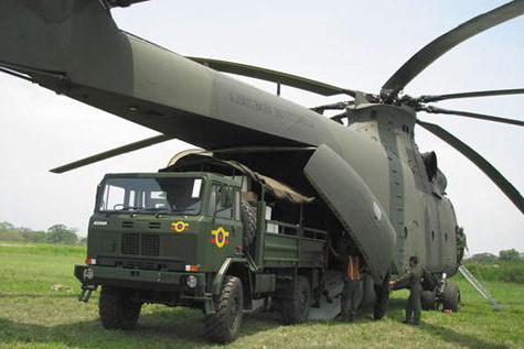 der größte Cargo-Hubschrauber