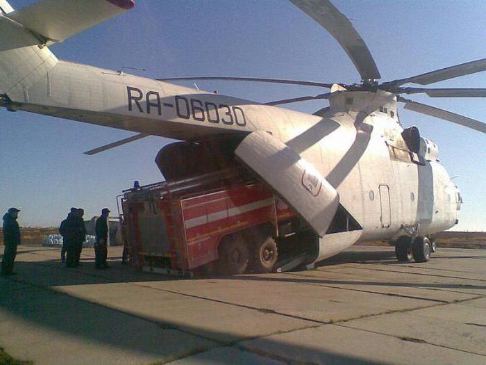 कार्गो रूस के हेलीकाप्टर