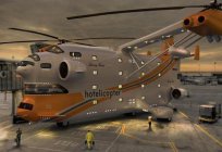 Cargo-Hubschrauber. Die größten Hubschrauber der Welt