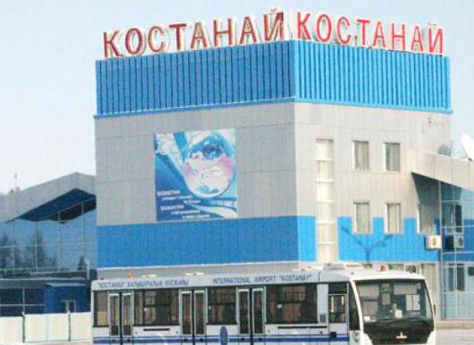 background airport Kostanay