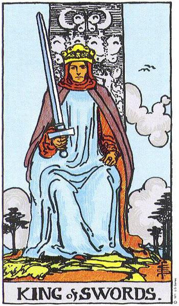 meaning of the cards Tarot the king of swords