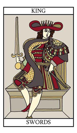 the king of swords Tarot meaning in the relationship
