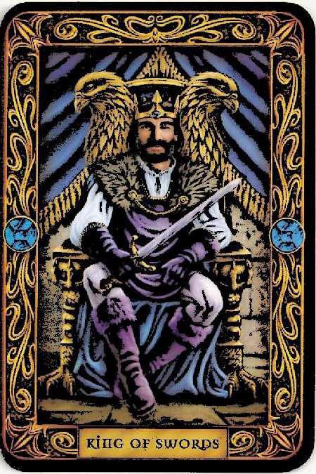 the king of swords Tarot meaning for personal relationships