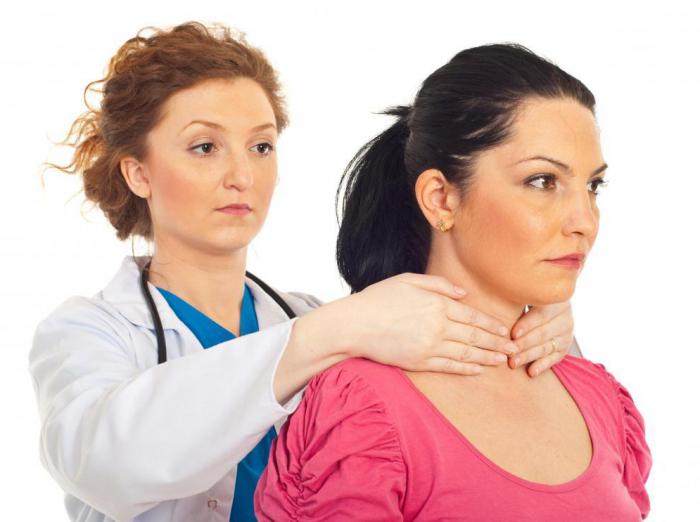 verificación de la tiroides
