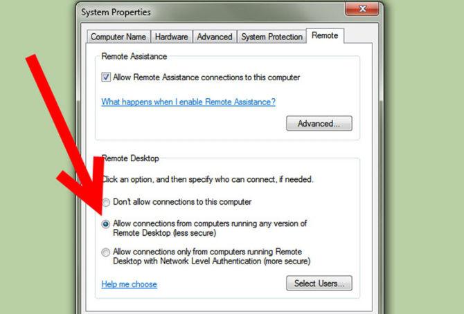 remote desktop windows 7 over the Internet