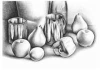 Still life with pencil step by step: tips for the beginner