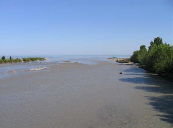 die natürlichen Gewässer der Region Krasnodar