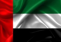 Árabe bandera como uno de los atributos estatal de simbolismo