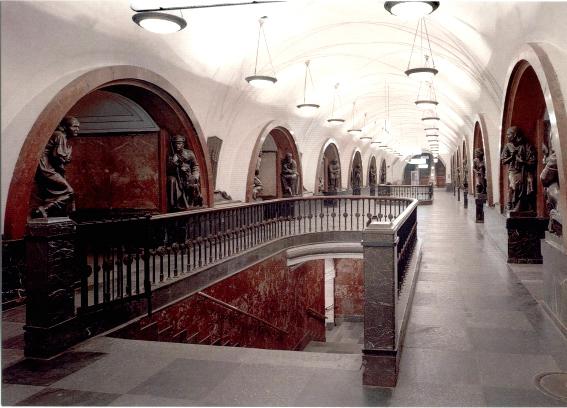 幽霊の駅をモスクワメトロ