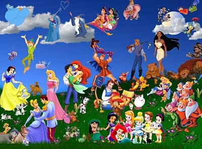 Disney-cartoons in voller Länge