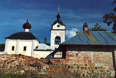 Konevetsky monastery on lake Ladoga