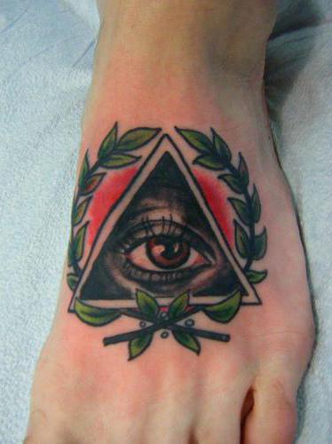 tatuaż oko w trójkącie wartość