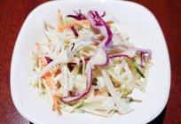 Recipe of cabbage salad in Korean (photo)