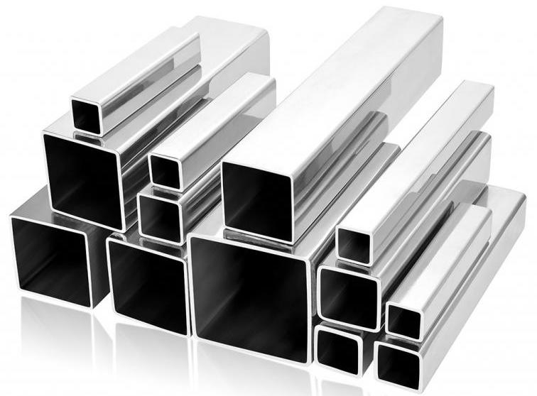 Assortment of profile pipes square