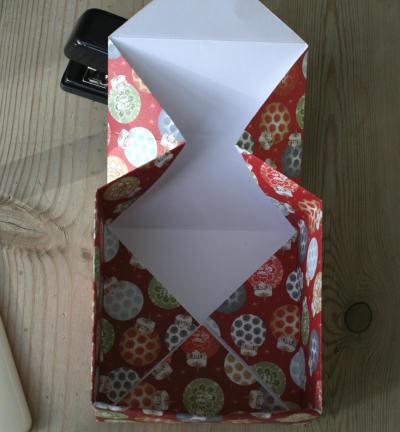викрійка коробочки для подарунка