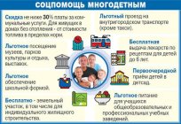 Drei Kinder in der Familie: welche gesetzt Vergünstigungen in Russland?