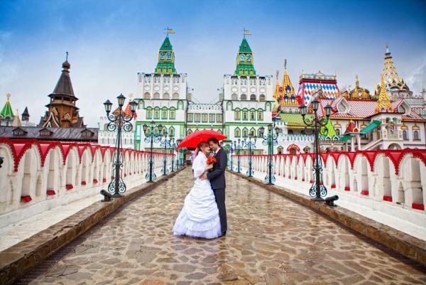  wedding in Izmailovo Kremlin