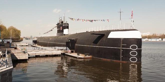 Museum submarine in Moscow