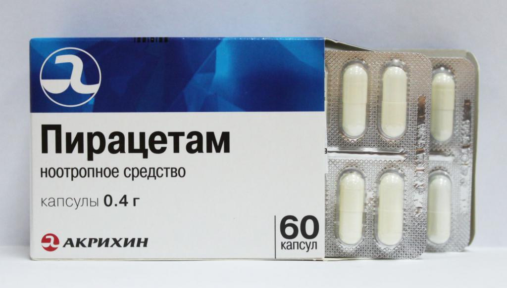 Nootropic ilaç "Pirasetam"