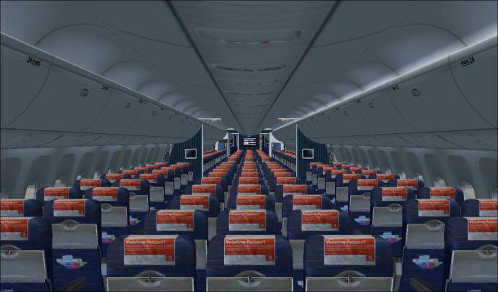 Boeing 767 300 interior