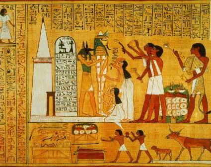 das alte ägypten Malerei
