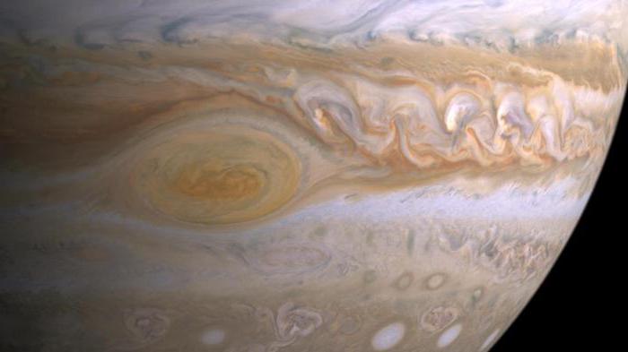 de quais são as nuvens de júpiter