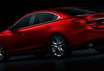 Mazda 6: la altura de la carrocería, la descripción y los clientes