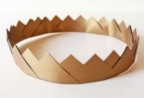 How to make a crown of paper with your own hands?