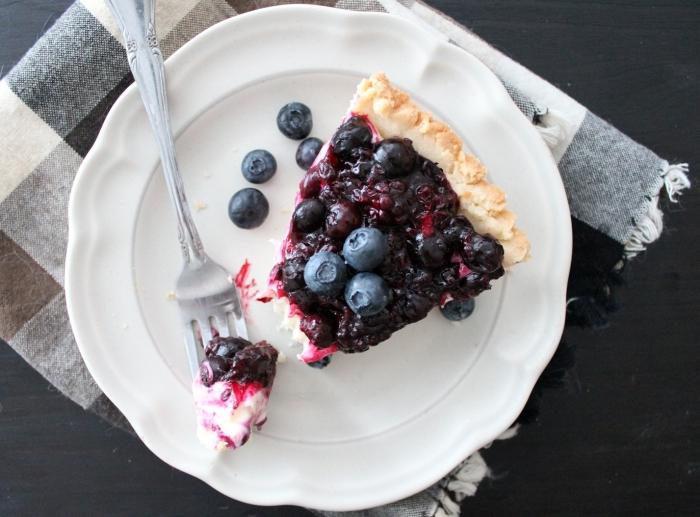 how to cook a blueberry pie
