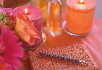 Aromatische Kerze - die Quelle der Schönheit, Romantik und Gesundheit