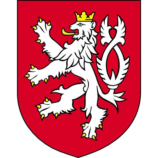 el escudo de armas de la república checa
