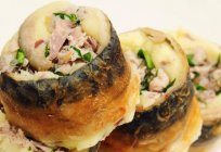 Roll of mackerel: the recipe. Roll of mackerel in the oven