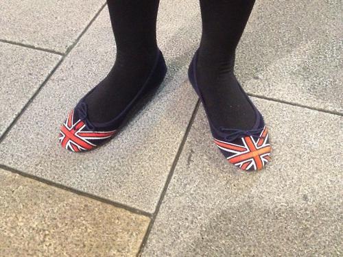inglês sapatos
