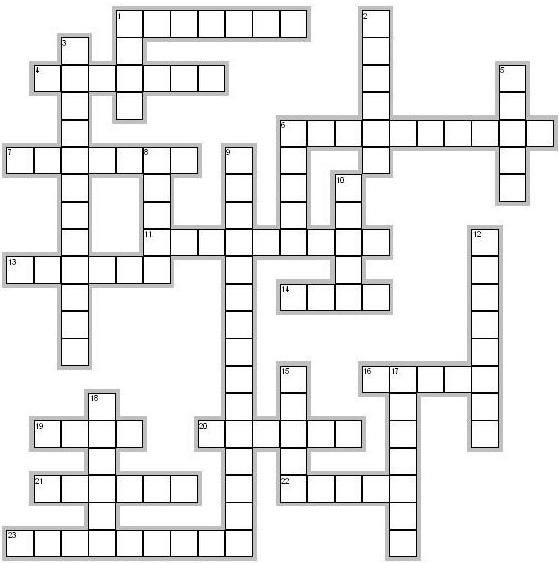 what is the crossword puzzle