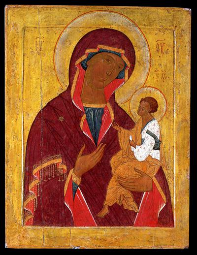 Ikone der Mutter Gottes Erziehung in Moskau